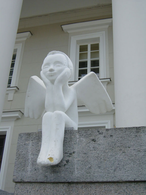 Schutzengel, Rathaus Vilnius, Litauen